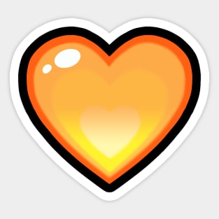 Throbbing Heart Sticker